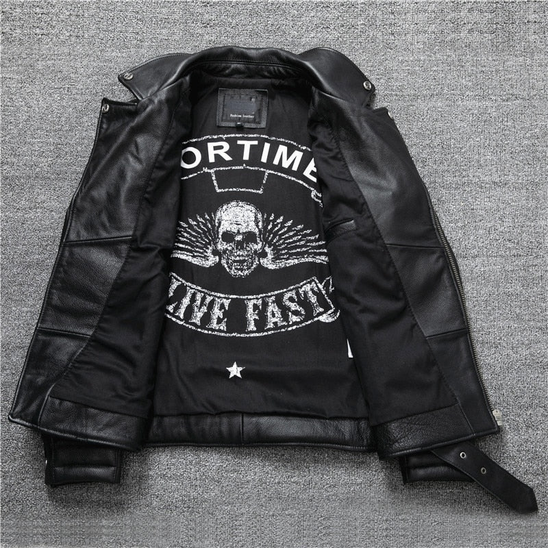 Chaqueta de cuero anarchy hombre 2022