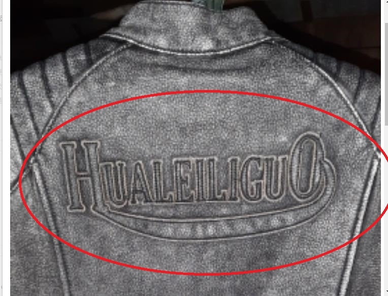 Chaqueta motoquera cuero hombre