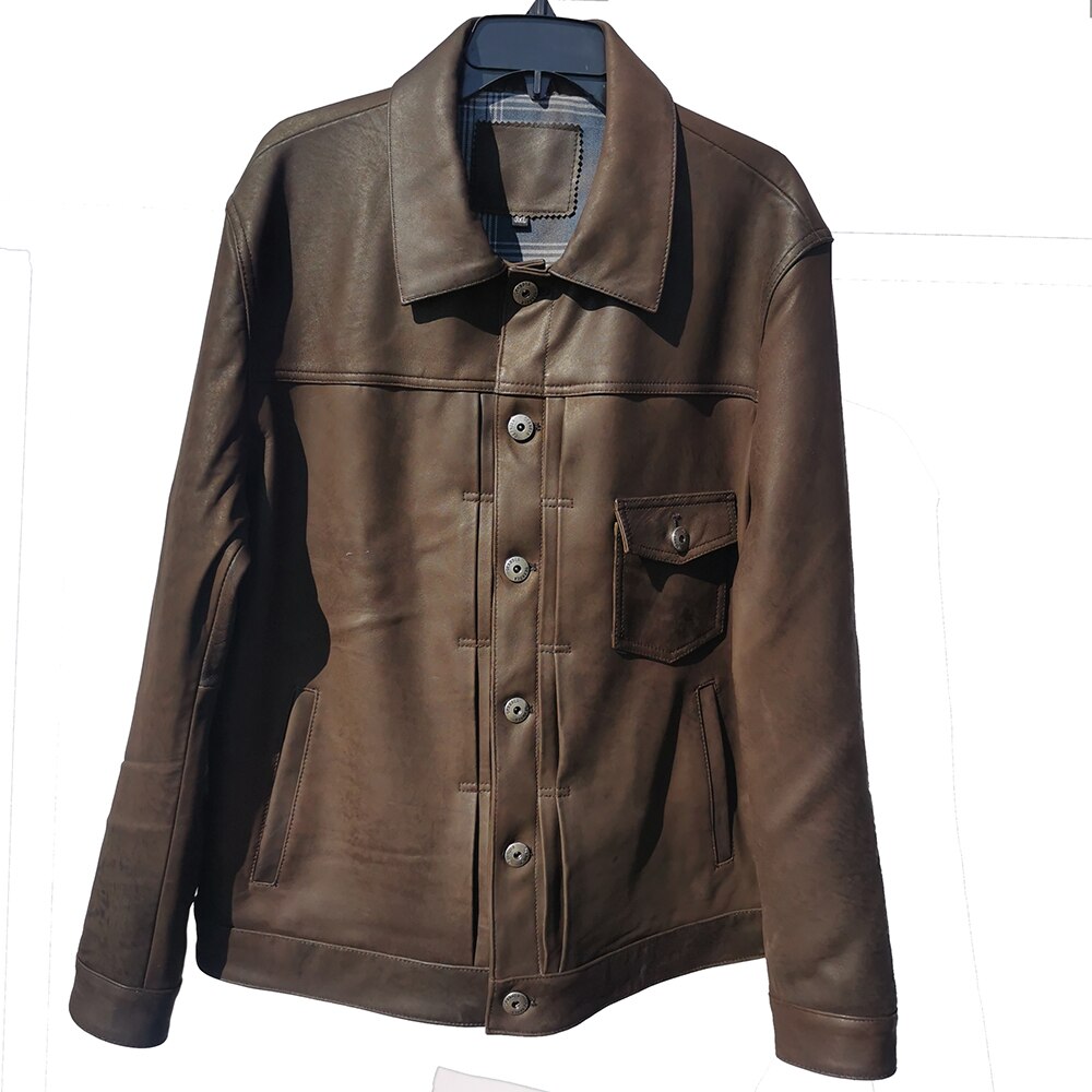 Chaqueta de cuero fino 2022
