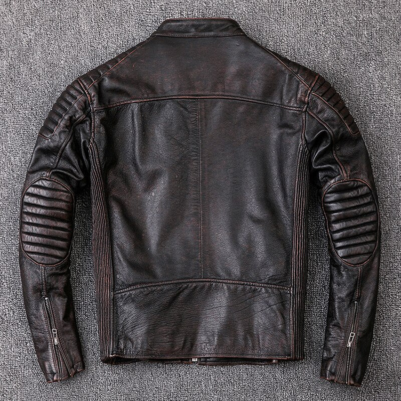 Chaqueta de piel genuina hombre Liquidación Talla Única
