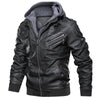 Chaqueta motoquera Pu (Ecocuero) invierno hombre