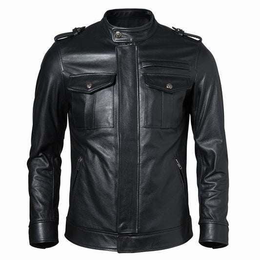Chaqueta moda 2022 cuero real