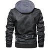 Chaqueta motoquera Pu (Ecocuero) invierno hombre