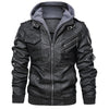 Chaqueta motoquera Pu (Ecocuero) invierno hombre