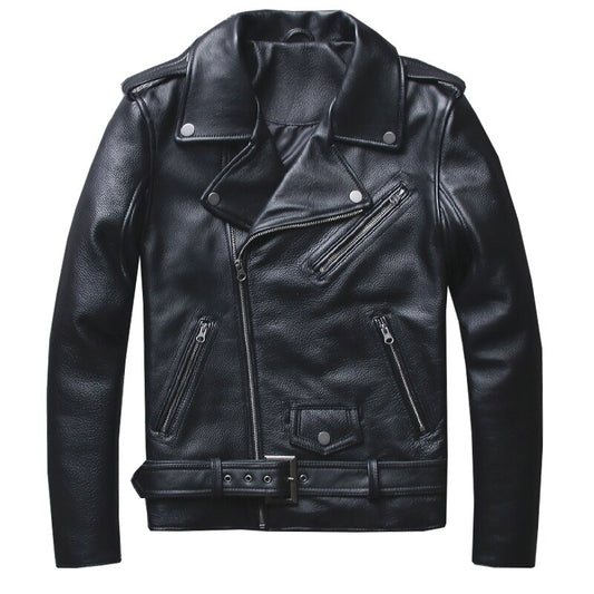 Chaqueta ramonera cuero genuino vaca
