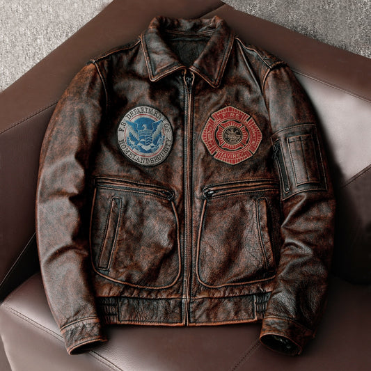 Chaqueta de cuero moda 2022