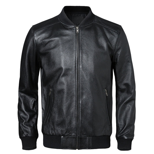 Chaqueta de cuero real Alta Calidad