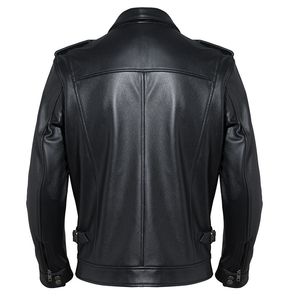 Chaqueta de cuero para hombre moda 2022