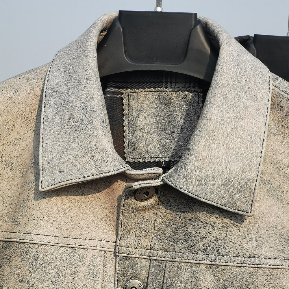 Chaqueta de cuero fino 2022